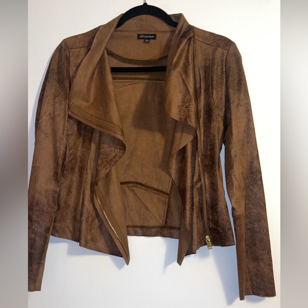 Shinestar | Brown Suede Jacket | Size: S